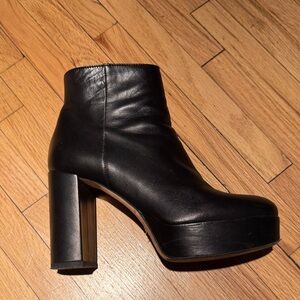 LK Bennett Black Heeled Boots